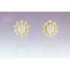 Princess Setting Gold Plated